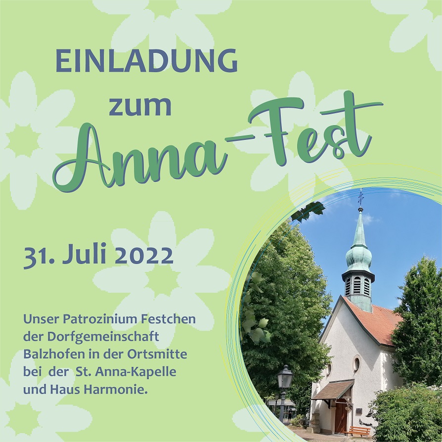 Anna-Fest / Patrozinium