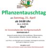Pflanzentauschtag Obst- und Gartenbauverein Balzhofen am Sonntag, 21. April 2024