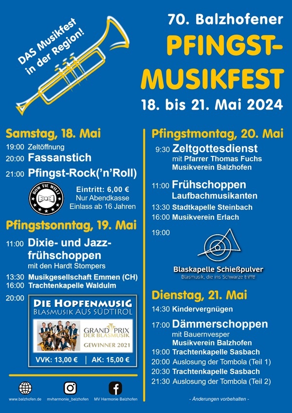 Pfingstmusikfest 2024