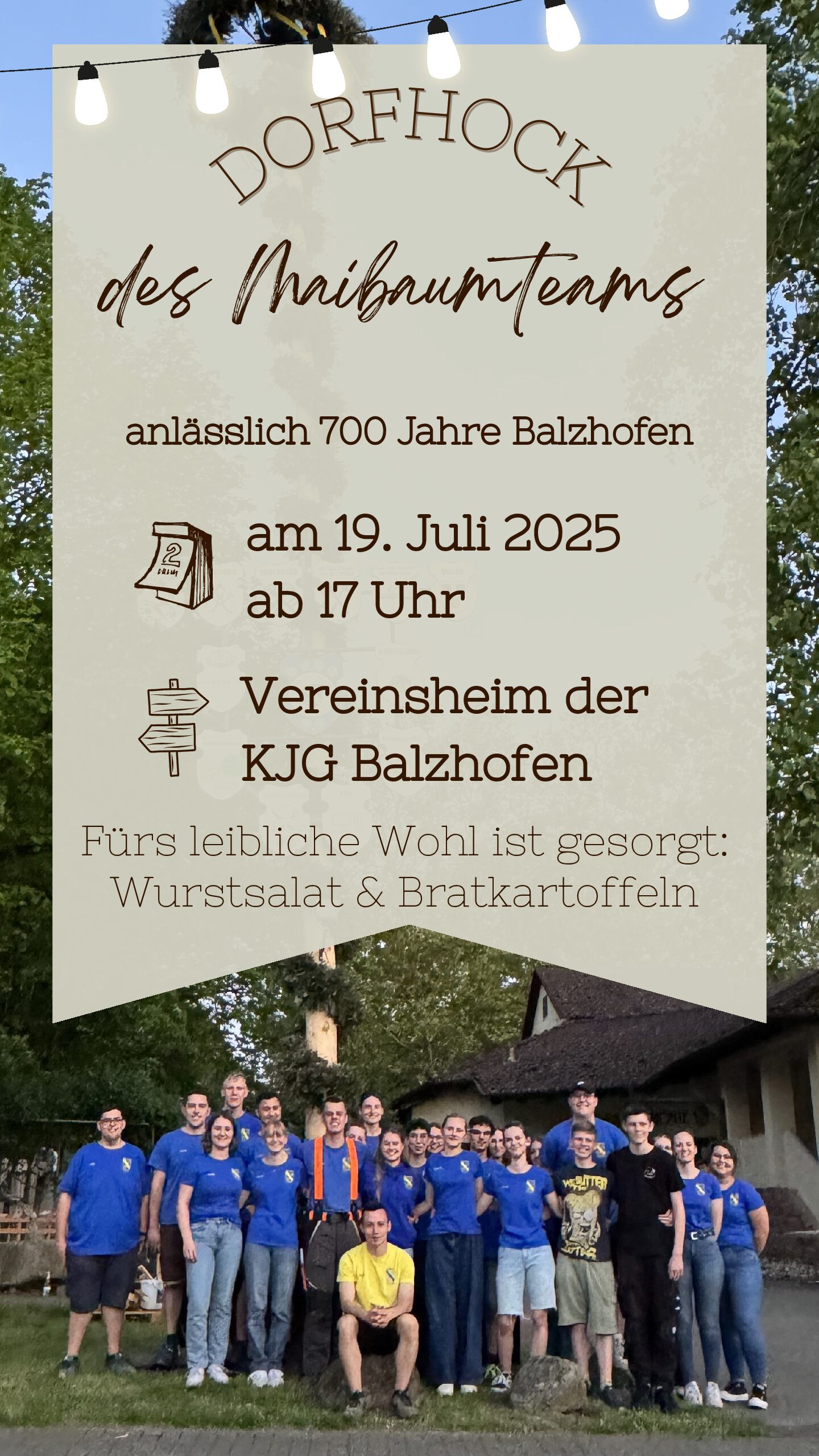Dorfhock Balzhofen 19.07.2025