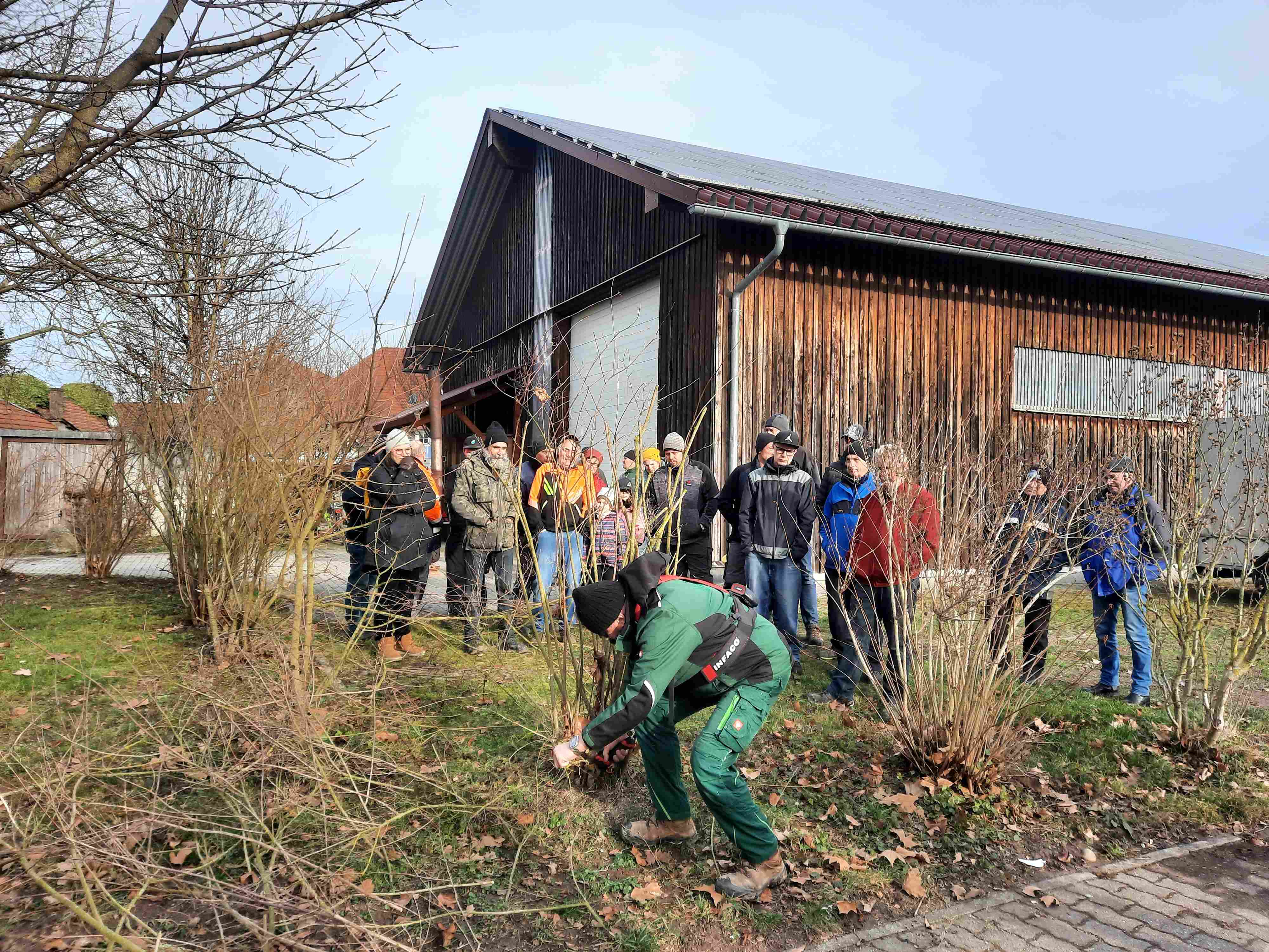 Rückblick Schnittkurs 2026 des Obst-und Gartenbauvereins Balzhofen